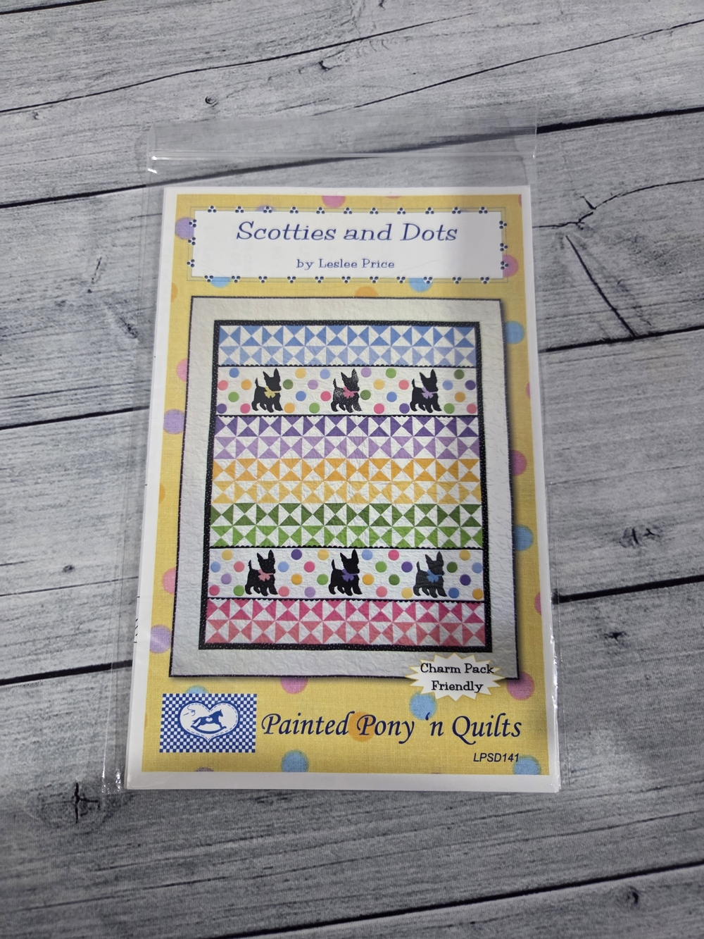 Painted Pony 'n Quilts Quilting Pattern Scotties and Dots